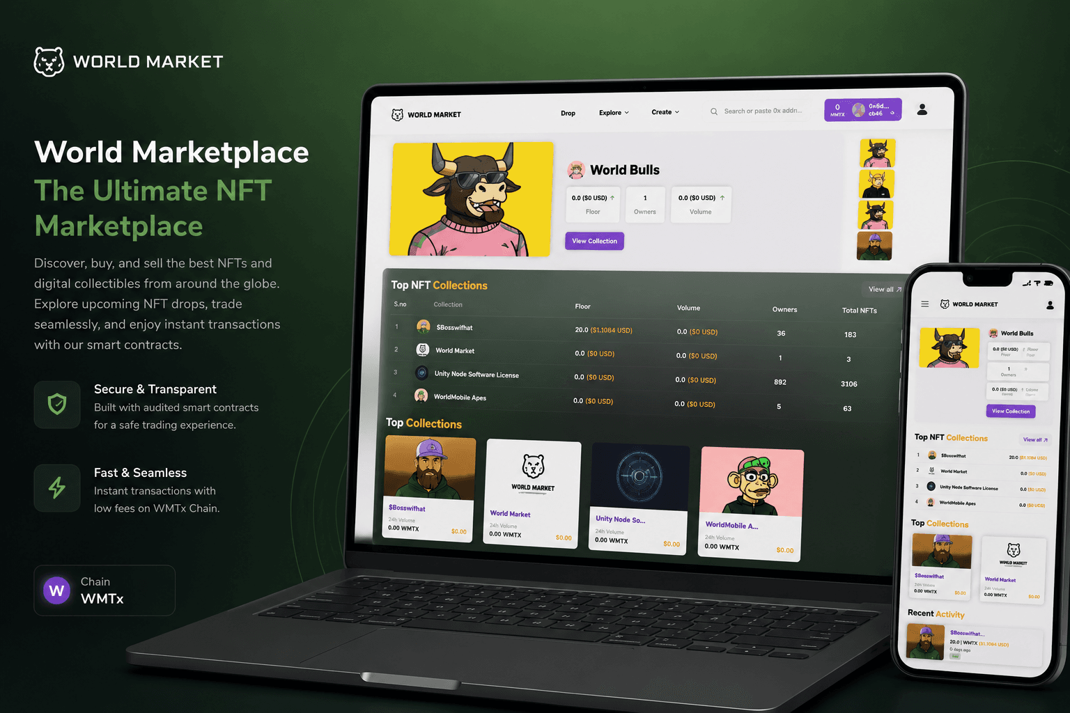 World Market — NFT Marketplace